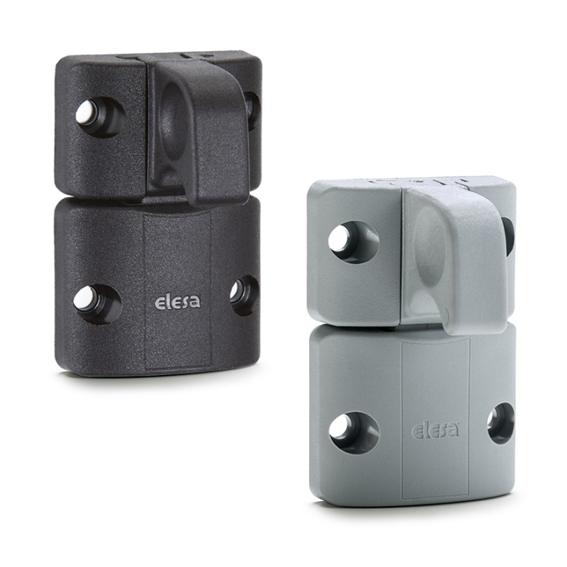 1 pcs - Elesa PA Lockable,Spring Loaded Gate Latch, 38 x 31.5 x 25mm