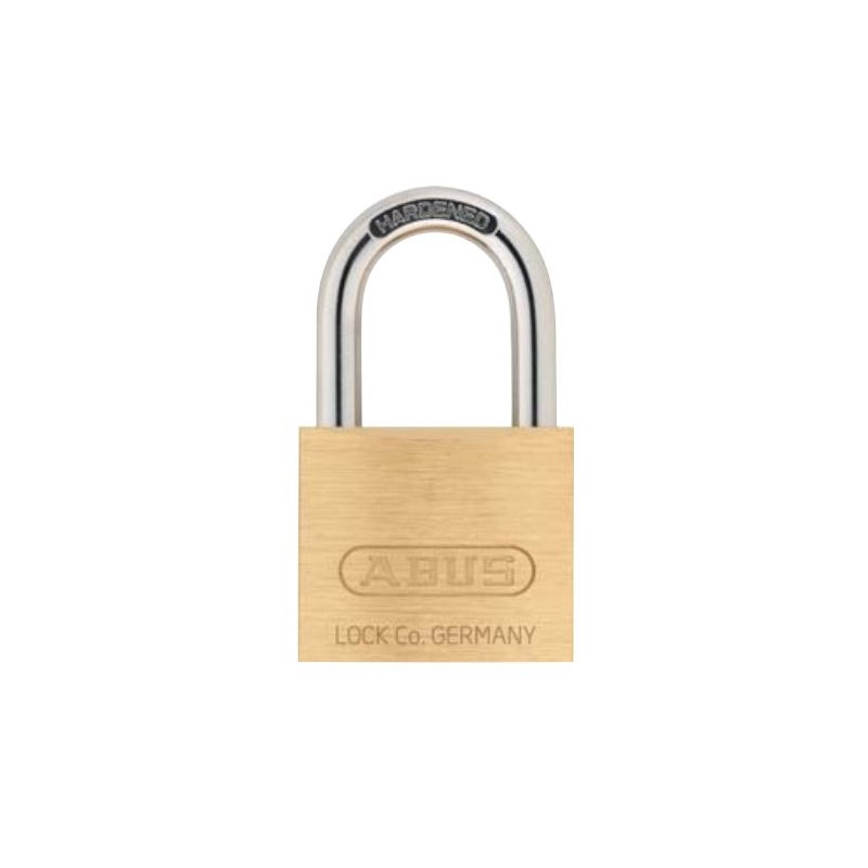 1 pcs - ABUS Key Weatherproof Titanium Padlock, 6.5mm Shackle, 45mm Body