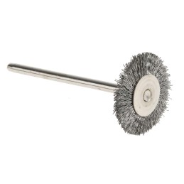 3 pcs - RS PRO Steel Circular Abrasive Brush, 21.6mm Diameter