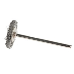3 pcs - RS PRO Steel Circular Abrasive Brush, 21.6mm Diameter