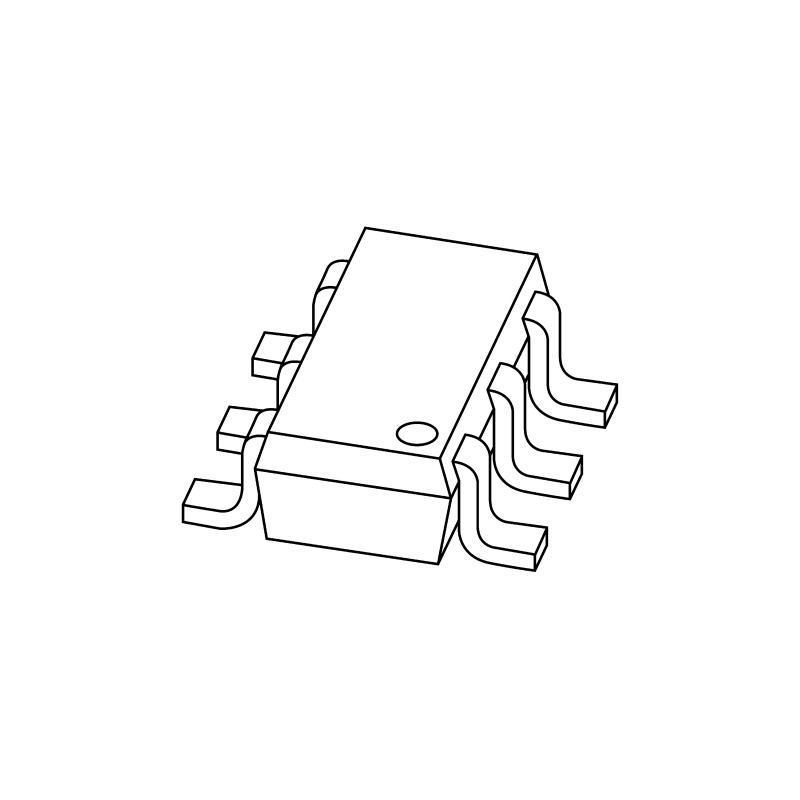 20 pcs - Diodes Inc 40V 30mA, Schottky Diode, 6-Pin SOT-26 SDM03MT40-7-F