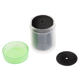 36 pcs - RS PRO Silicon Carbide Cutting Disc, 22mm x 0.6mm Thick, P180 Grit, 36 in pack