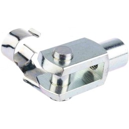 1 pcs - RS PRO Steel M12 x 1.75 Clevis, 62mm x 24mm