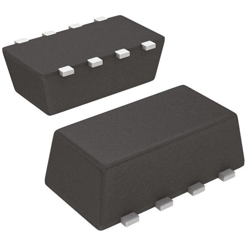 20 pcs - Dual P-Channel MOSFET, 3.8 A, 20 V, 8-Pin 1206 ChipFET Vishay SI5935CDC-T1-GE3