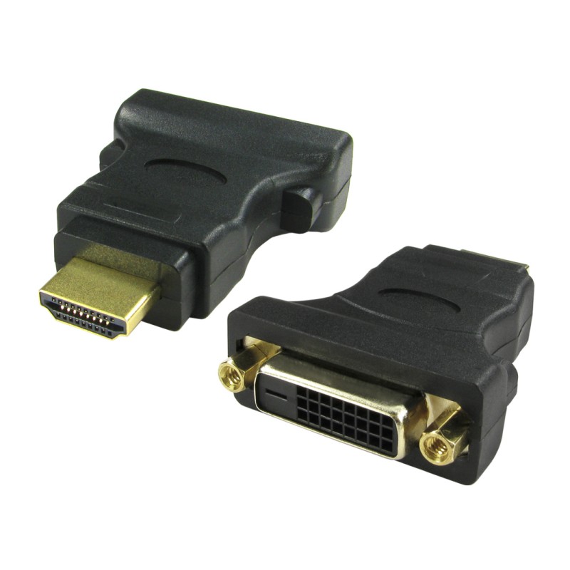 1 pcs - RS PRO AV Adapter, Male HDMI to Female DVI-D