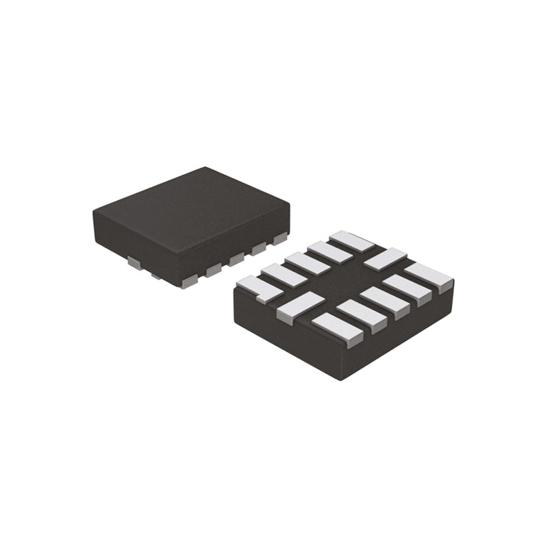10 pcs - onsemi NCN1154MUTAG Multiplexer Single DP3T 2.7 to 5 V, 12-Pin UQFN