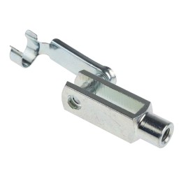 1 pcs - RS PRO Steel M6 x 1 Clevis, 43mm x 12mm