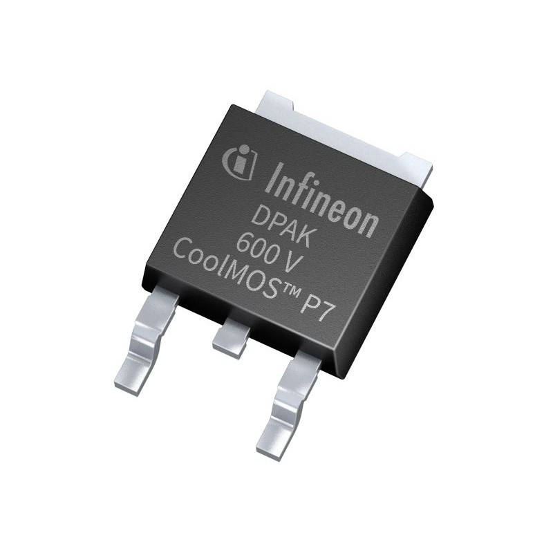 20 pcs - N-Channel MOSFET, 6 A, 600 V, 3-Pin DPAK Infineon IPD60R600P7ATMA1