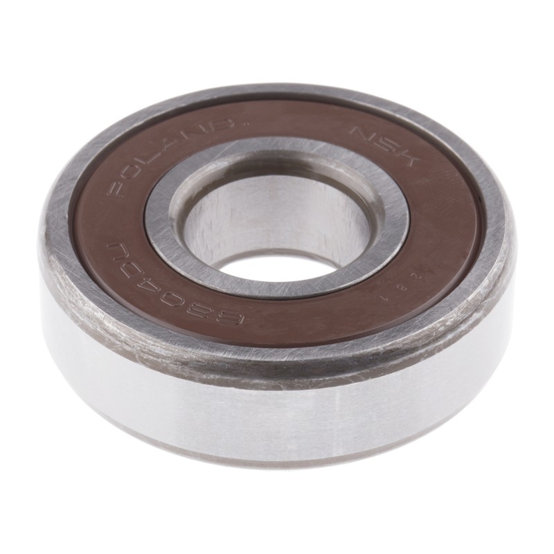 1 pcs - NSK 6304DDU Single Row Deep Groove Ball Bearing- Both Sides Sealed 20mm I.D, 52mm O.D