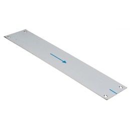 1 pcs - Stainless Steel Screw Mounted Push Plate, 330 x 75mm