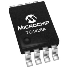 10 pcs - Microchip TC4426AEUA, MOSFET 2, 1.5 A, 18V 8-Pin, MSOP