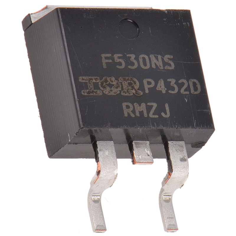 20 pcs - N-Channel MOSFET, 17 A, 100 V, 3-Pin D2PAK Infineon IRF530NSTRLPBF