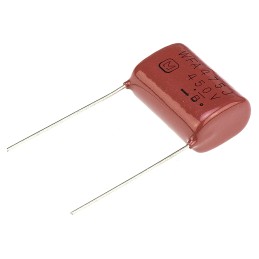 5 pcs - Panasonic ECWF(A) Polypropylene Film Capacitor, 450V dc, ±5%, 4.7μF, Through Hole