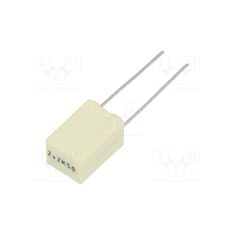 5 pcs x KEMET - RSBCC4220Z310K - Capacitor: polyester, 2.2uF, 30VAC, 50VDC, 5mm, ±10%, 7.2x6x11mm