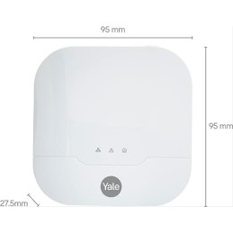 1 pcs - YALE 100dB Security Alarm Sounder & Strobe