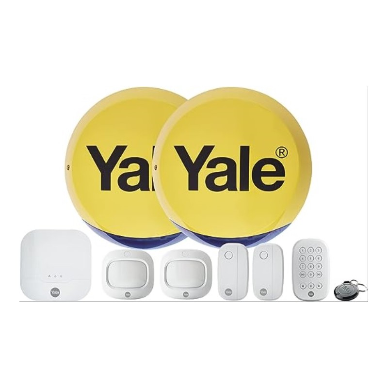 1 pcs - YALE 100dB Security Alarm Sounder & Strobe