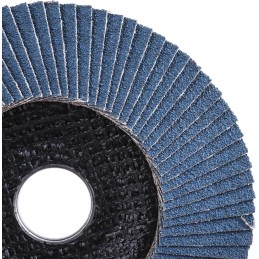 5 pcs - RS PRO Zirconium Dioxide Flap Disc, 125mm, P80 Grit