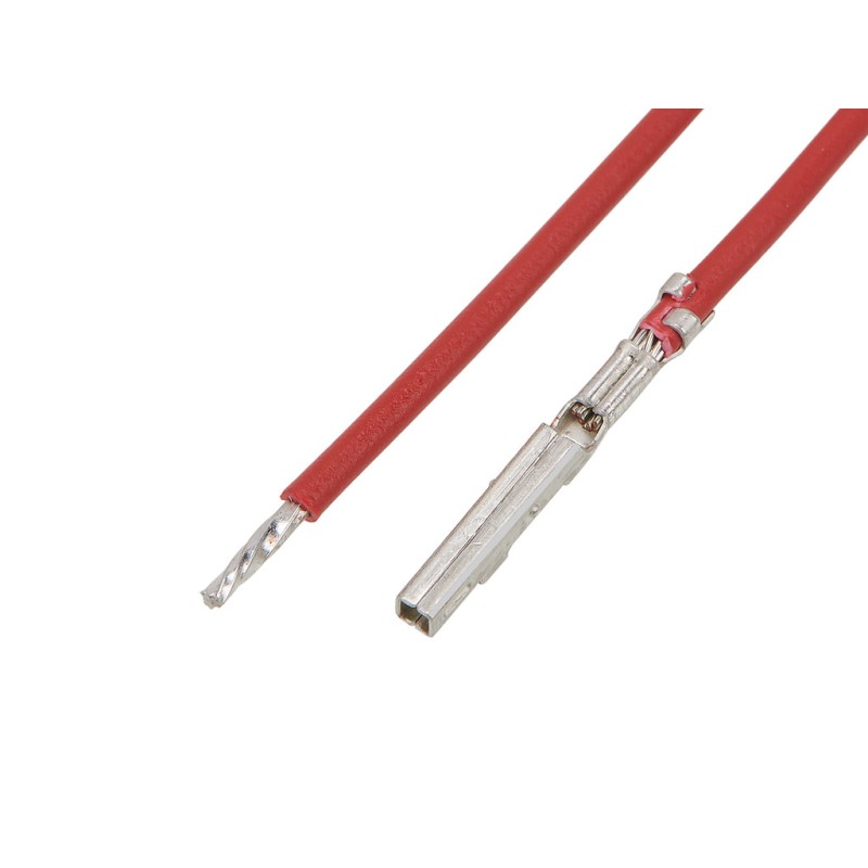 5 pcs - Molex Female Pre-Crimped Lead, 150mm, 16AWG