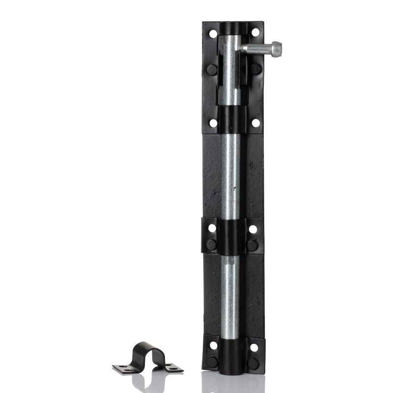 1 pcs - RS PRO Steel Black Powder Coating Door Bolt