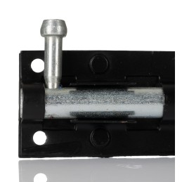 1 pcs - RS PRO Steel Black Powder Coating Door Bolt