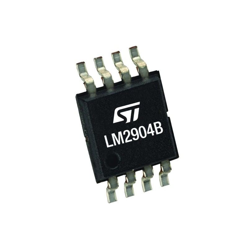 10 pcs - LM2904BYDT STMicroelectronics, Operational Amplifier, Op Amps, 1.2MHz, 36 V, 8-Pin ECOPACK