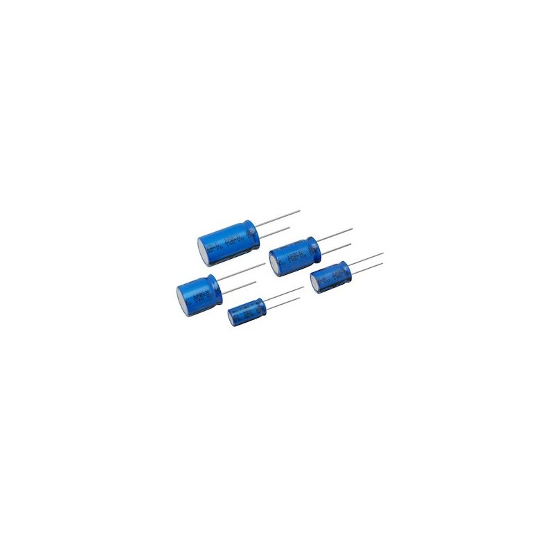 5 pcs - Vishay 6800μF Aluminium Electrolytic Capacitor 16V dc, Radial, Through Hole - MAL219055682E3