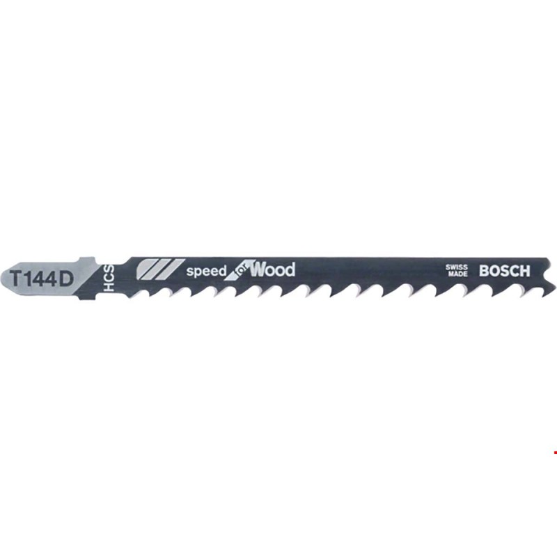 5 pcs - Bosch 100mm Cutting Length Jigsaw Blade, Pack of 5