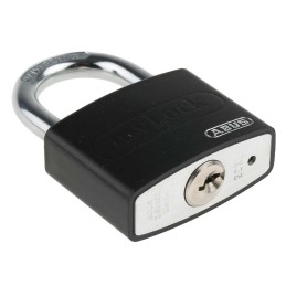 1 pcs - ABUS Key Weatherproof Aluminium, Steel Safety Padlock, Keyed Alike, 6.5mm Shackle, 43mm Body