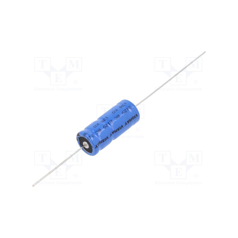 1 pcs x VISHAY - MAL213814222E3 - Capacitor: electrolytic, THT, 2.2mF, 10VDC, Ø12.5x30mm, ±20%