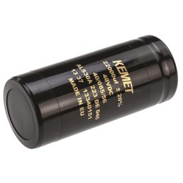 10 pcs - KEMET 22000μF Aluminium Electrolytic Capacitor 40V dc, Screw Terminal - ALS30A223DE040