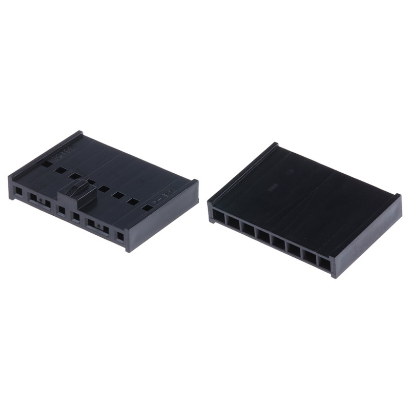 5 pcs - Molex, C-Grid III Female Connector Housing, 2.54mm Pitch, 8 Way, 1 Row