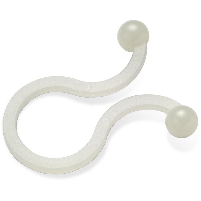 50 pcs - Wurth Elektronik Natural Nylon Twister Clip, 7.3mm Max. Bundle