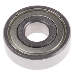 1 pcs - RS PRO 6302-2Z Single Row Deep Groove Ball Bearing- Both Sides Shielded 15mm I.D, 42mm O.D