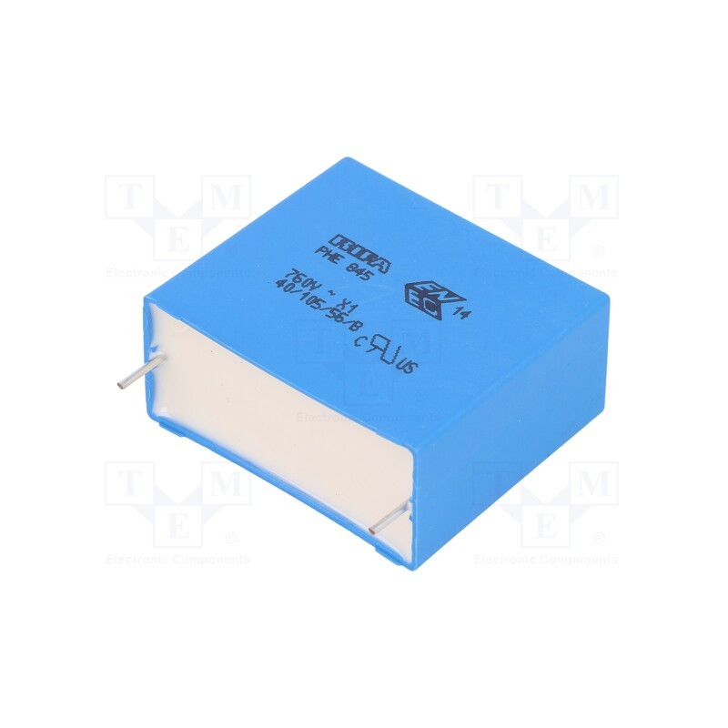 1 pcs x KEMET - PHE845VR6680MR06L2 - Capacitor: polypropylene, 680nF, 41x19x36mm, THT, ±20%, 37.5mm
