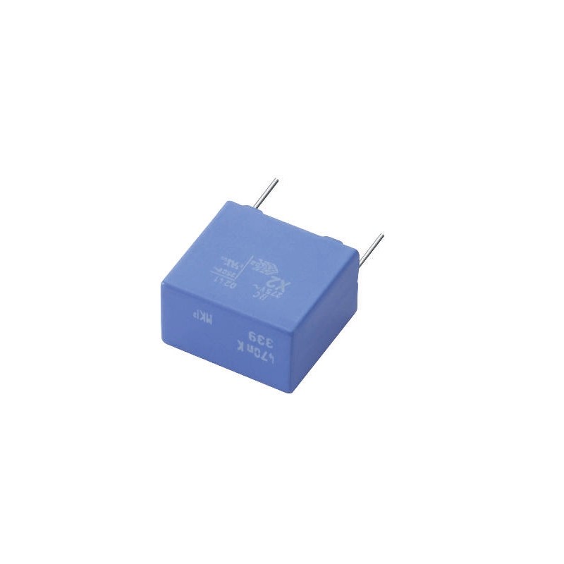 50 pcs - Vishay MKP 339 Polypropylene Film Capacitor, 310V ac, ±20%, 22nF, Through Hole