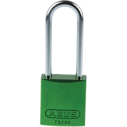 1 pcs - ABUS 72/30 Key Weatherproof Aluminium, Steel Safety Padlock, 4.4mm Shackle, 32.2mm Body