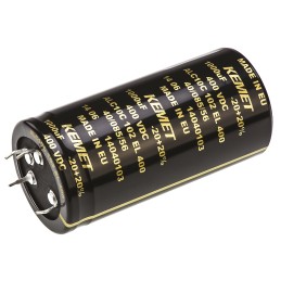 10 pcs - KEMET 1000μF Aluminium Electrolytic Capacitor 400V dc, Snap-In - ALC10C102EL400