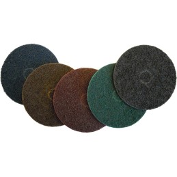 5 pcs - Norton SelfGrip Aluminium Oxide Surface Conditioning Disc, 127mm, Medium Grade, Rapid Blend, 5 in pack