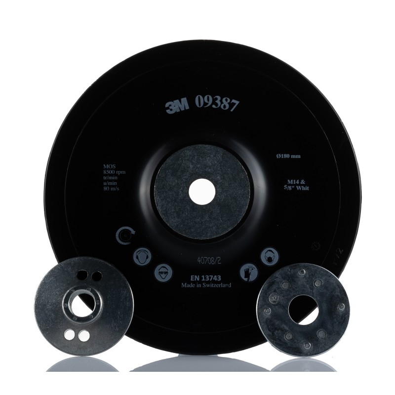 5 pcs - 3M, 7000110551 Back-Up Pad for 180mm Disc, 180mm Diameter