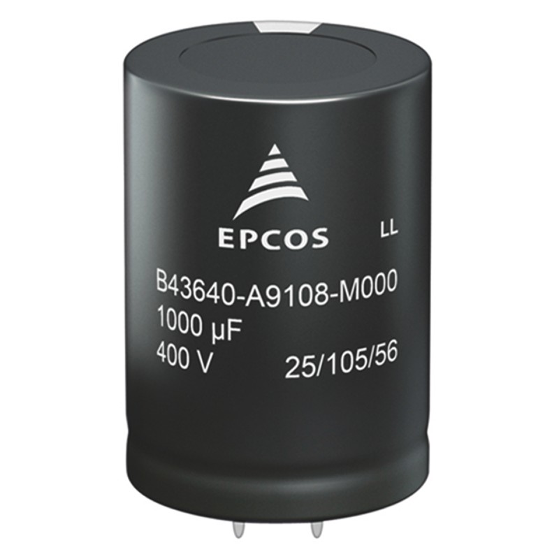 10 pcs - Epcos 680μF Aluminium Electrolytic Capacitor 450V dc, Snap-In - B43644A5687M000