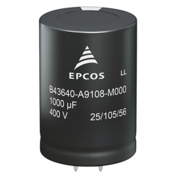 25 pcs - EPCOS 390μF Aluminium Electrolytic Capacitor 450V dc, Snap-In - B43644B5397M000