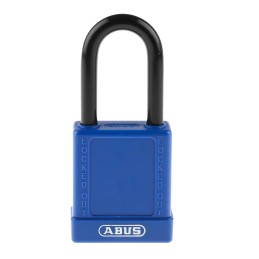 1 pcs - ABUS Key Weatherproof Aluminium, Steel Safety Padlock, 6.5mm Shackle, 38mm Body