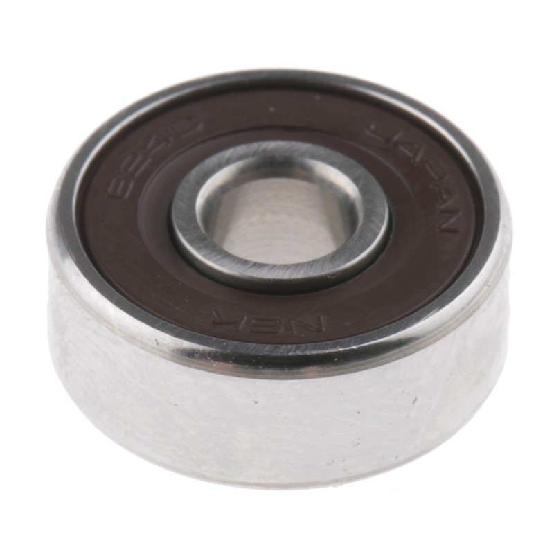 1 pcs - NSK 624-2RS Single Row Deep Groove Ball Bearing- Both Sides Sealed 4mm I.D, 13mm O.D