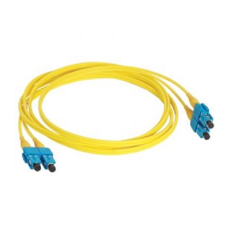 1 pcs - Molex Premise Networks SC to SC Simplex OS1 Single Mode OS2 Fibre Optic Cable, 9/125μm, Yellow, 1m