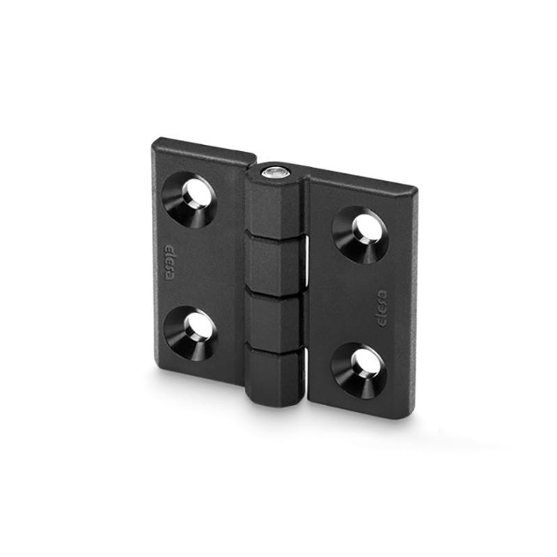 1 pcs - Elesa PA Butt Hinge with a Loose Pin Pin, Screw Fixing, 60mm x 70mm x 14.5mm