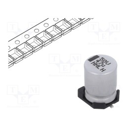 1 pcs x VISHAY - MAL214097103E3 - Capacitor: electrolytic, SMD, 47uF, 50VDC, 8x8x10mm, ±20%