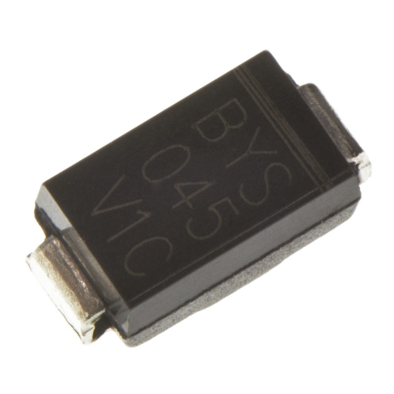 20 pcs - Vishay 45V 1.5A, Schottky Diode, 2-Pin DO-214AC BYS10-45-E3/TR3