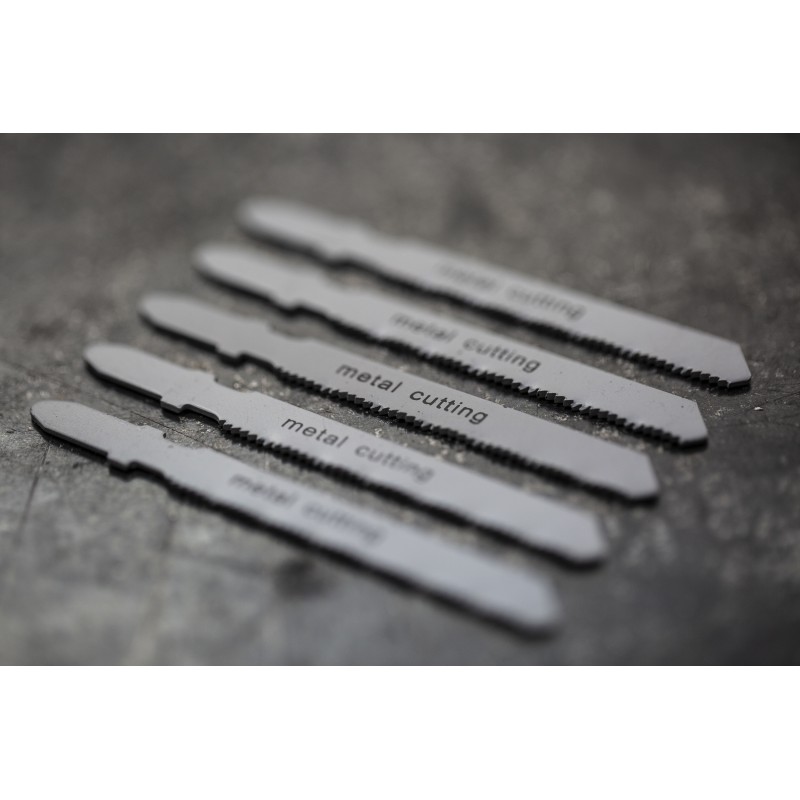 5 pcs - RS PRO, 21 Teeth Per Inch 50mm Cutting Length Jigsaw Blade, Pack of 5