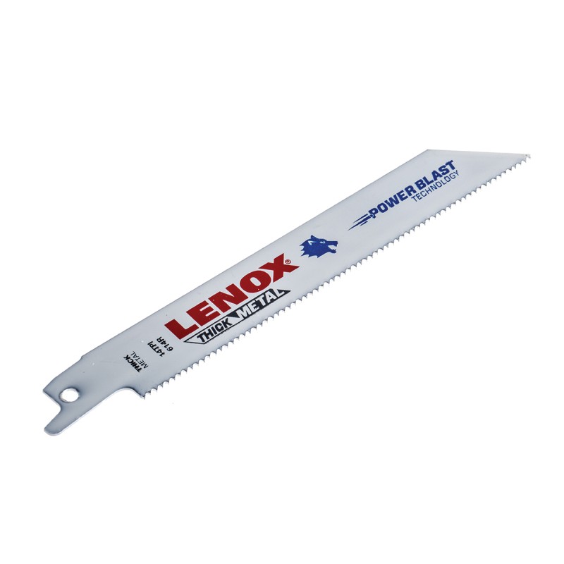 5 pcs - Lenox, 14 Teeth Per Inch 152mm Cutting Length Reciprocating Saw Blade, Pack of 5