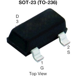 20 pcs - N-Channel MOSFET, 8 A, 40 V, 3-Pin SOT-23 Vishay SQ2318BES-T1_GE3